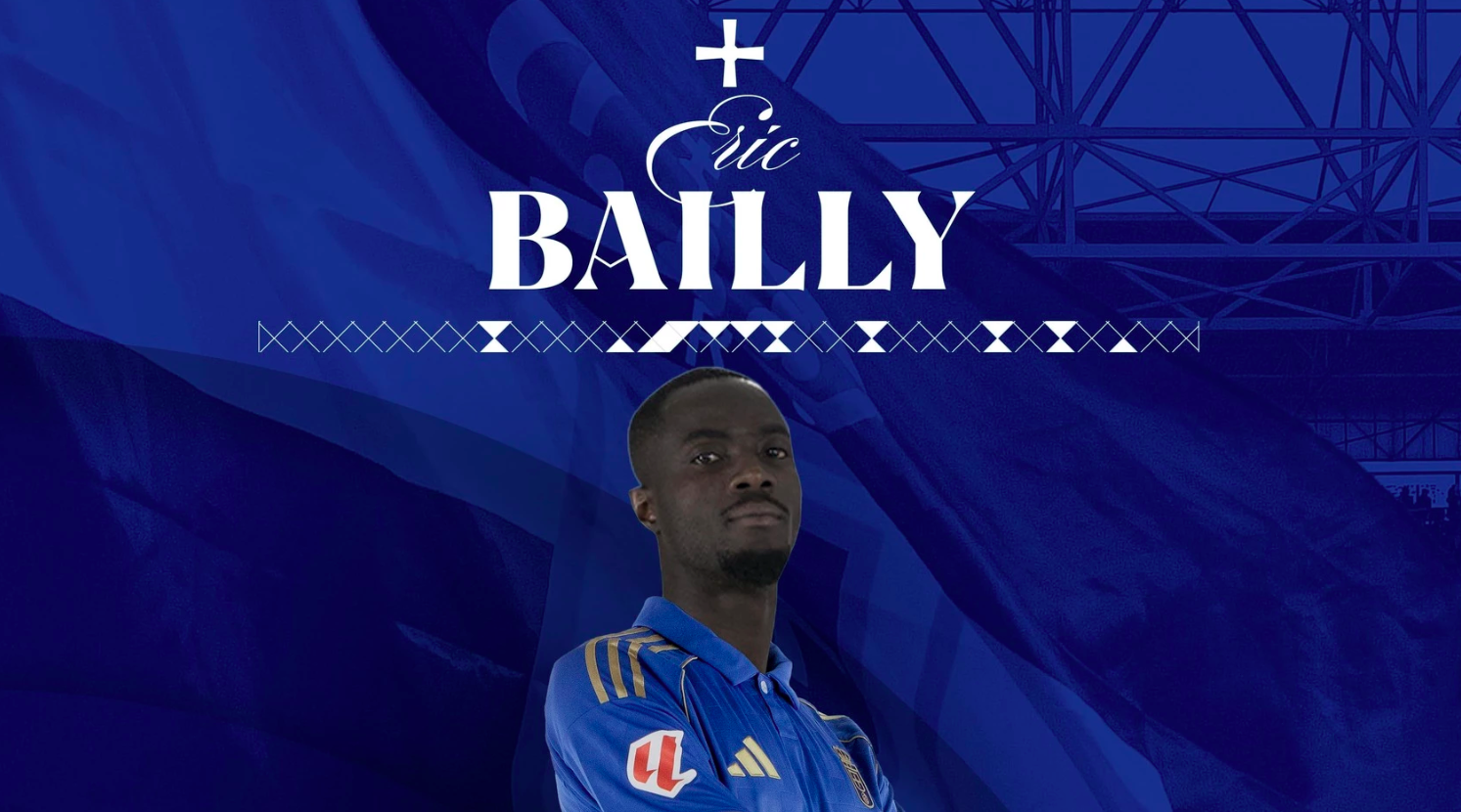 Eric Bailly bliver præsenteret i Real Oviedo