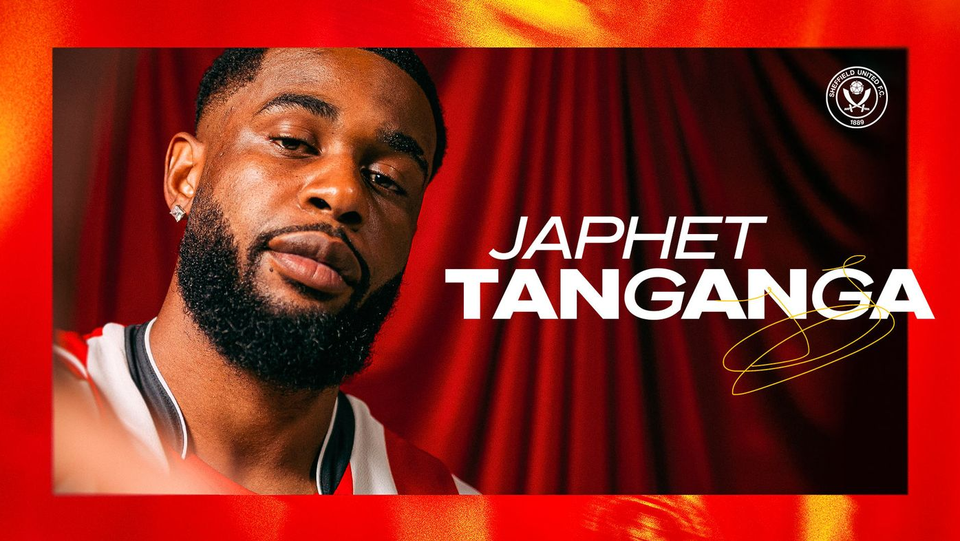 Japhet Tanganga bliver præsenteret i Sheffield United