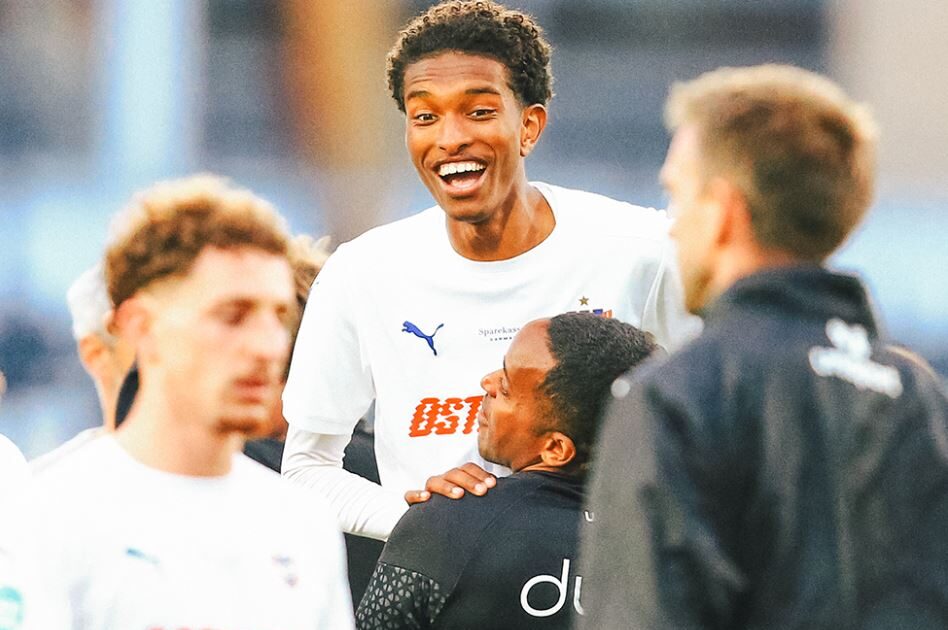 Fire mål på otte minutter: B.93-komet leverede vildt pokalindhop Foto: Christian Midtgaard / B.93