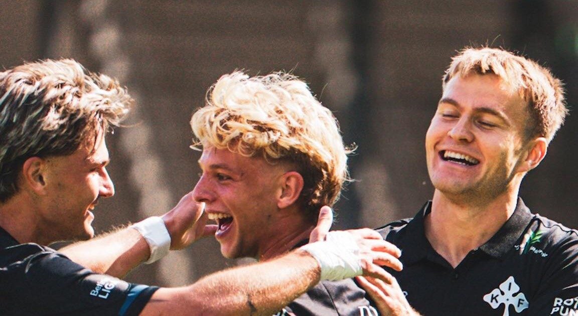 Kolding stryger til tops: Magtdemonstration i Esbjerg Foto: Kolding IF