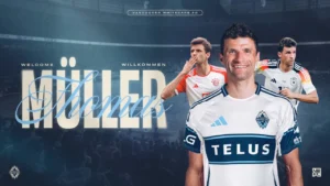 Thomas Müller præsenteres i Vancouver Whitecaps.