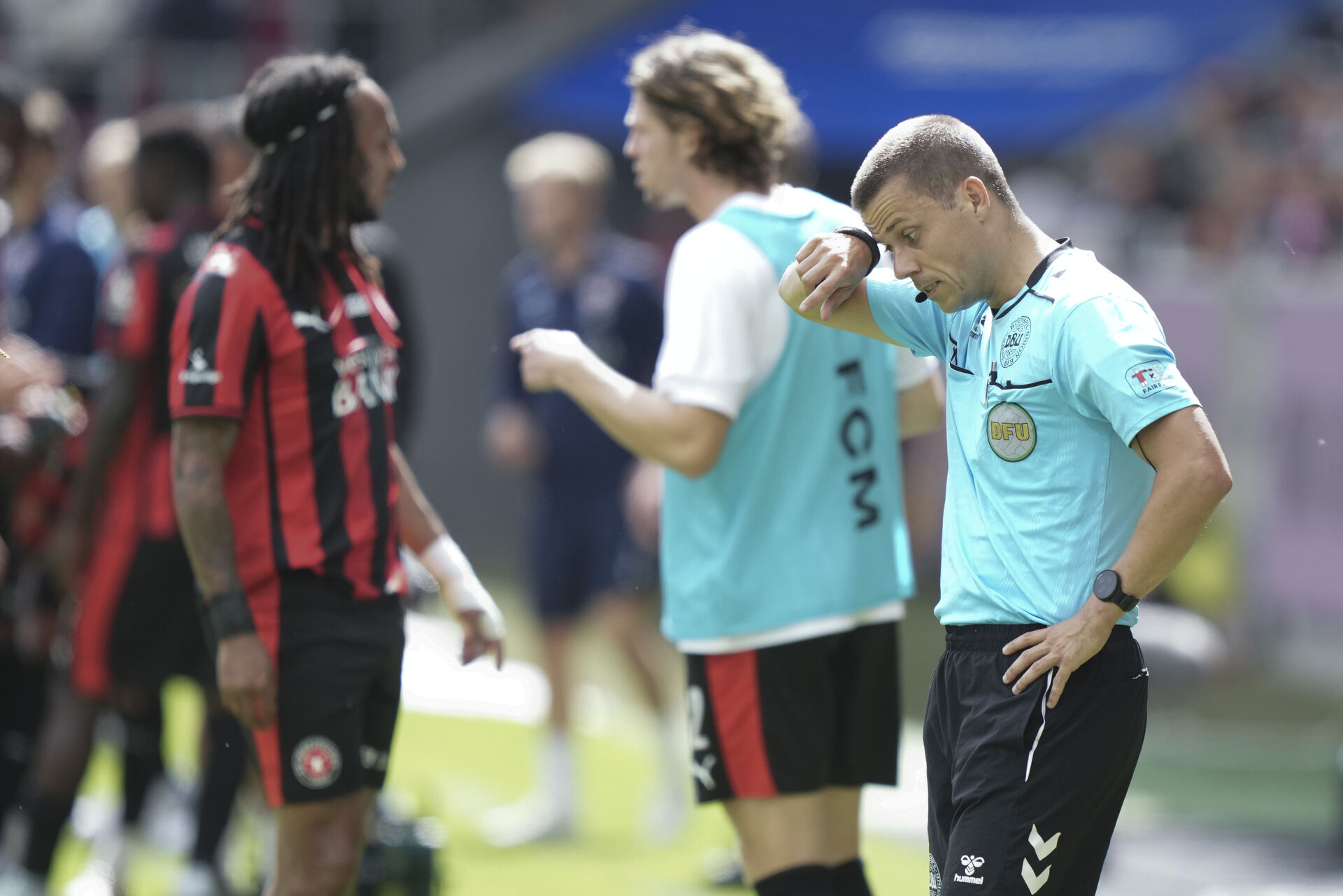 DBU indrømmer kampafgørende VAR-fejl på MCH Arena Foto: Claus Fisker/Ritzau Scanpix
