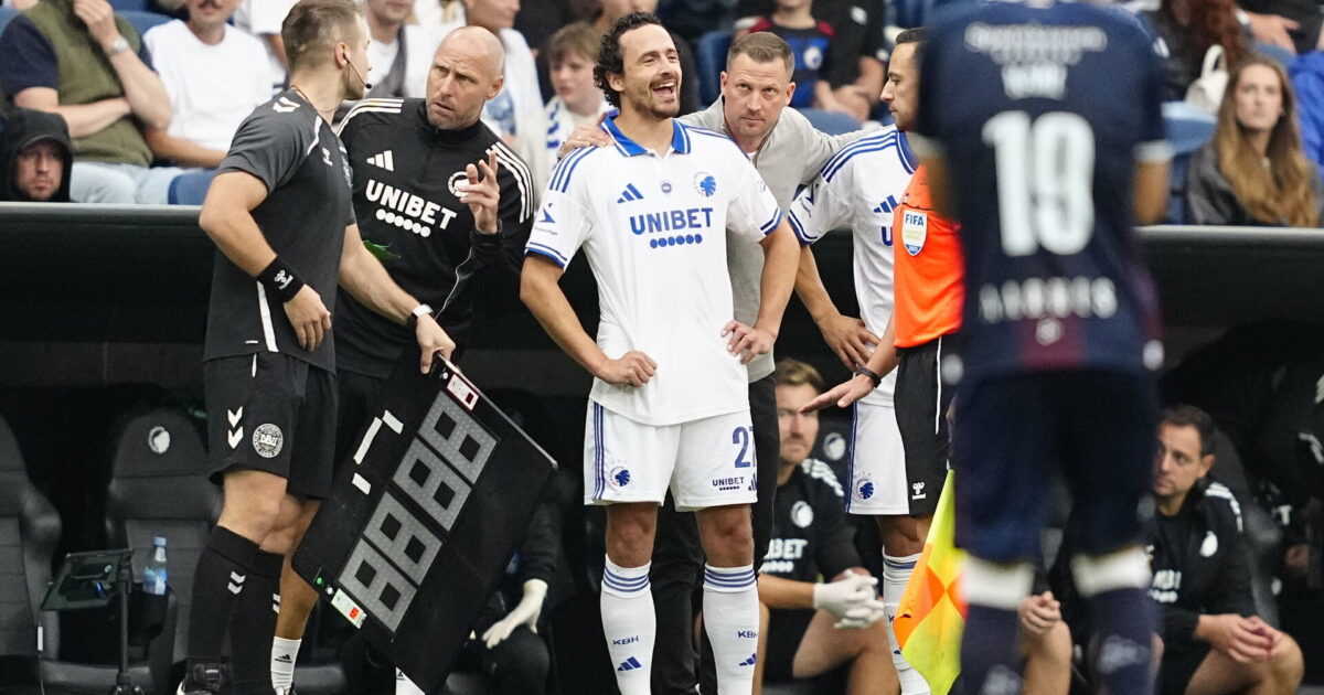 Delaney kunne godt tænke sig en klar dommerlinje 3F Superliga-kampen mellem FC København og AGF i Parken i København fredag den 8. august 2025.