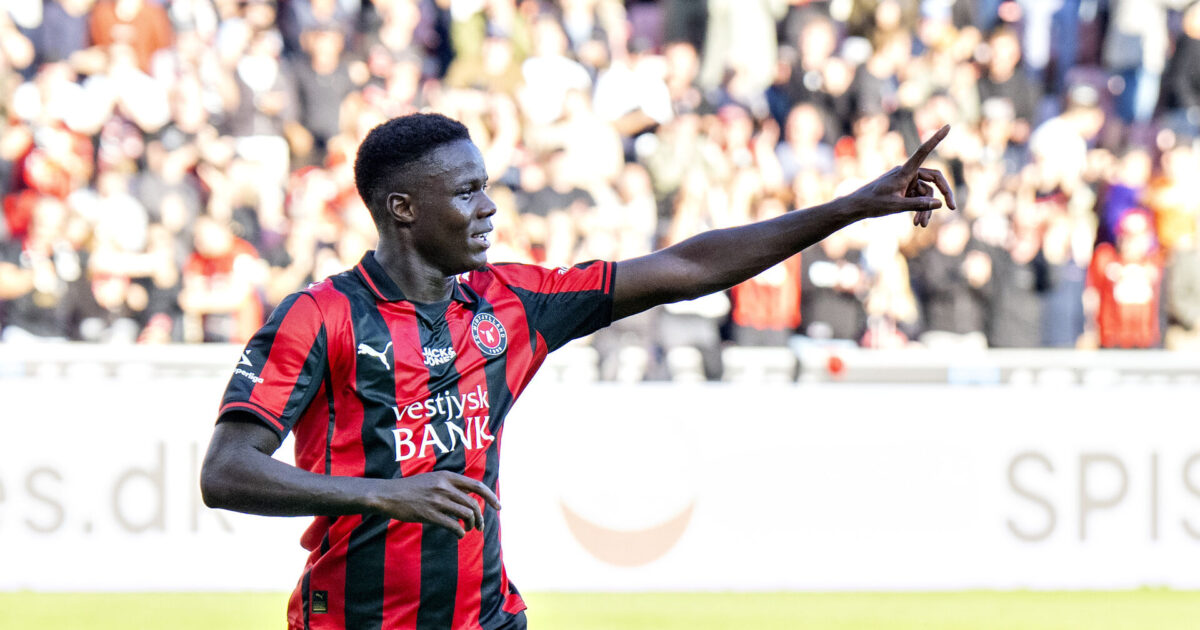 Trods mange rygter: FCM-stjerne med mod AGF Foto: Henning Bagger/Ritzau Scanpix