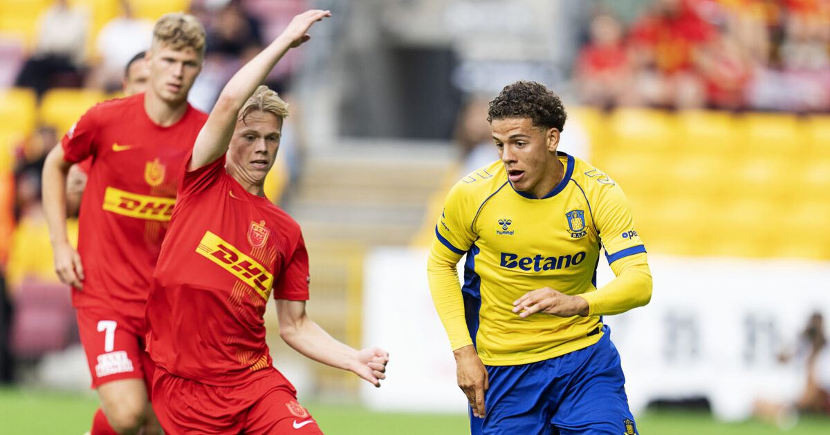 BIF’er snupper Månedens Unge Spiller for juli Foto: Claus Bech/Ritzau Scanpix