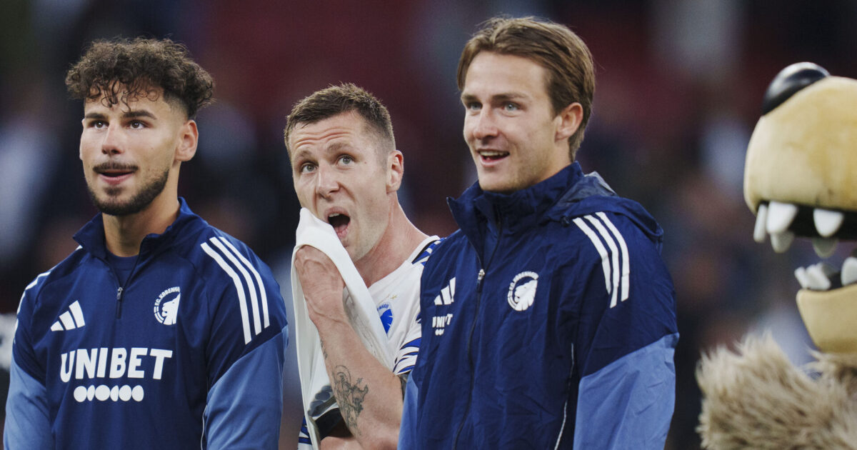 Skal ung FCK-midt udlejes? “Han gør alt, han kan” Foto: Liselotte Sabroe/Ritzau Scanpix