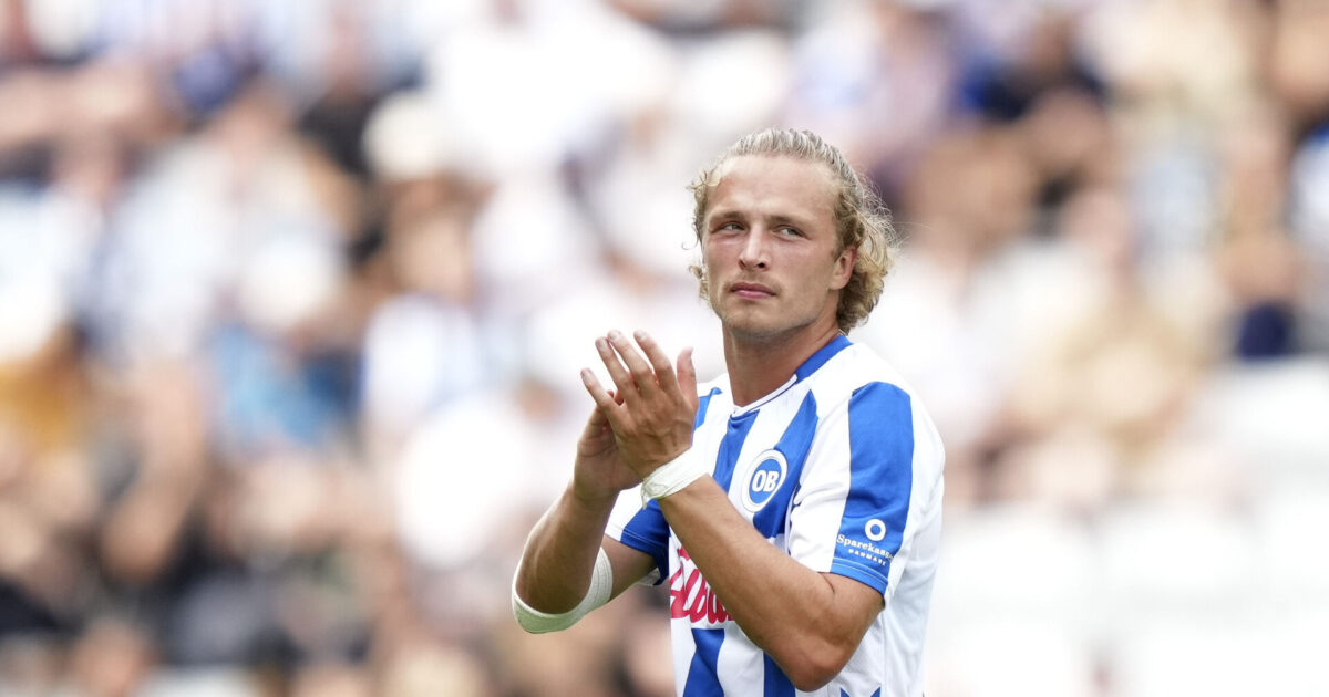 Efter Vejle-lussing: Fiete Arp begejstret over OB-reaktion Foto: Claus Fisker/Ritzau Scanpix