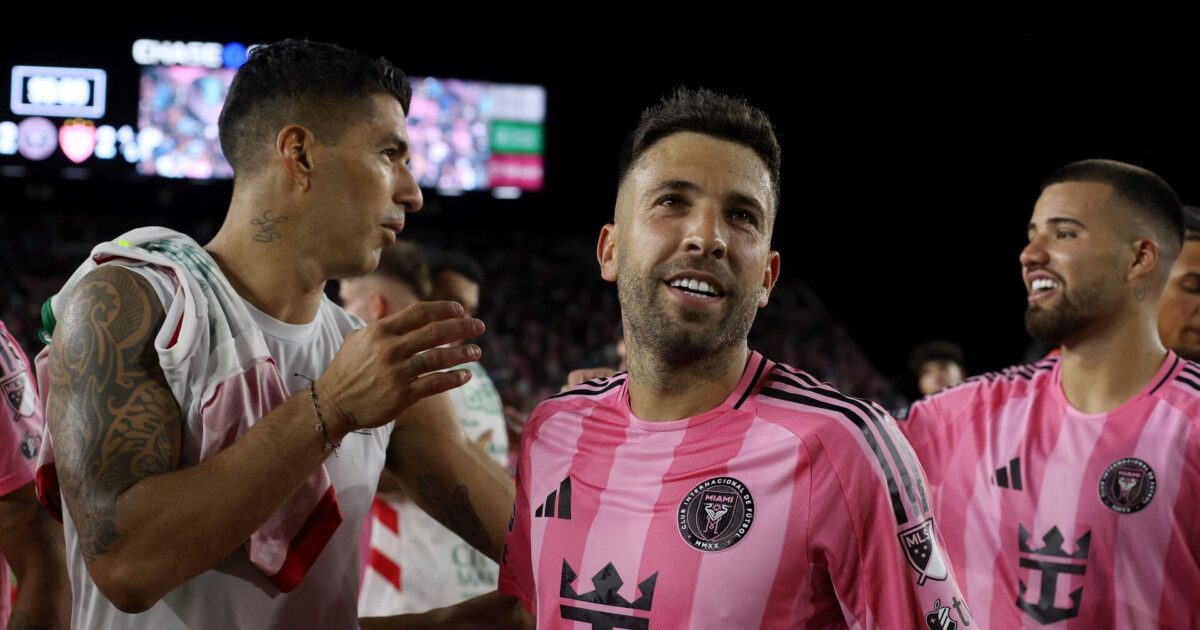 Alba redder Inter Miami i sidste sekund – Messi udgår med skade Foto: Photo by Leonardo Fernandez 