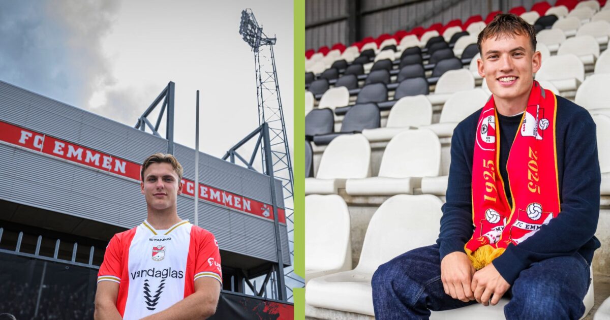 Masterclass-drenge fik debut i Holland for Menno van Dam Foto: FC Emmen