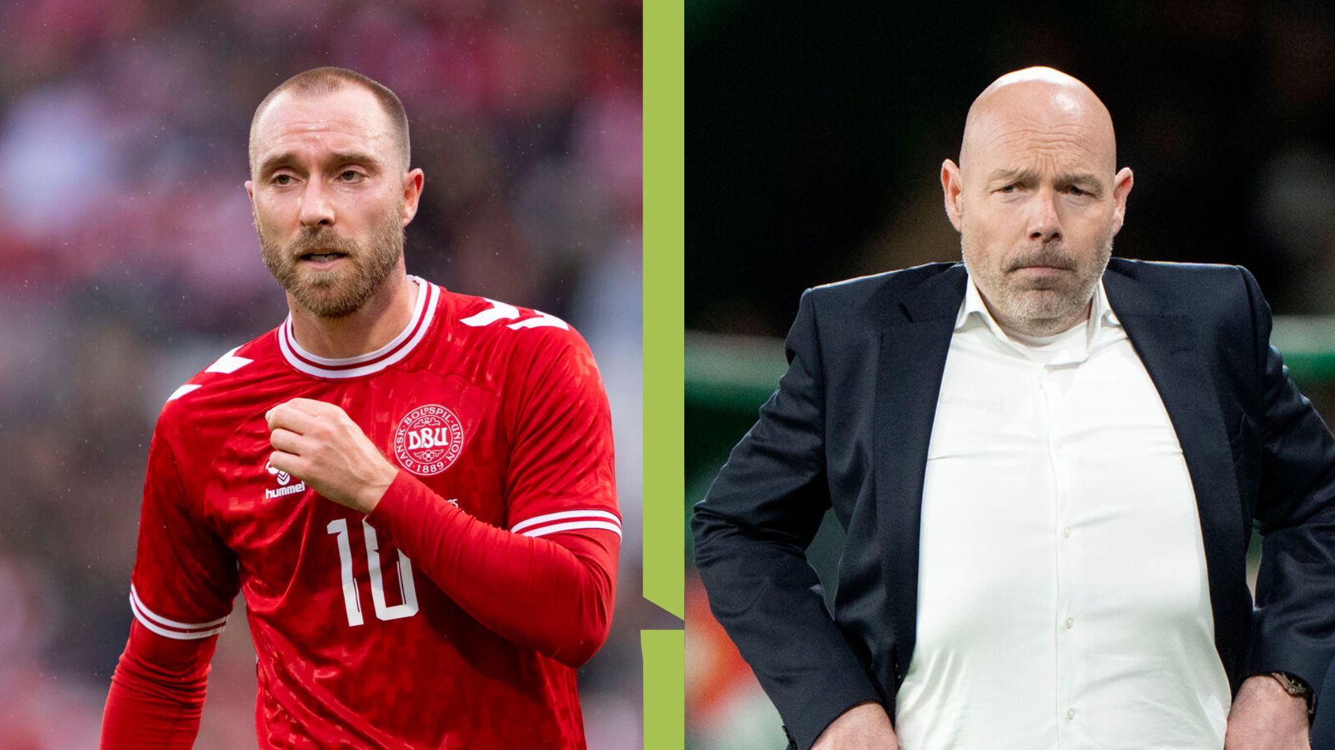 Eriksen og Riemer i en collage