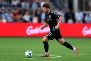 Anders Dreyer i kamp for San Diego FC.