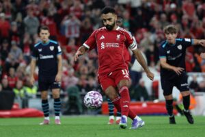 Mohammed Salah brænder straffe mod Athletic Bilbao