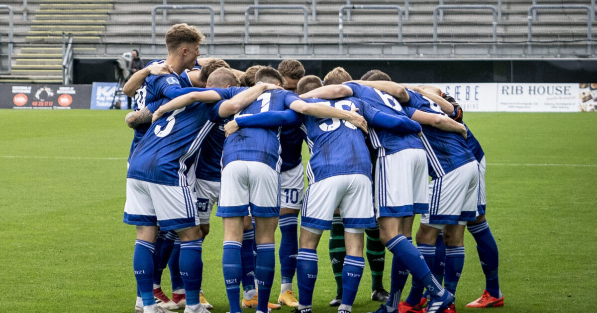 Bror Blume scorer første Lyngby-mål i otte år i sejr over Fremad Foto: Mads Claus Rasmussen/Ritzau Scanpix