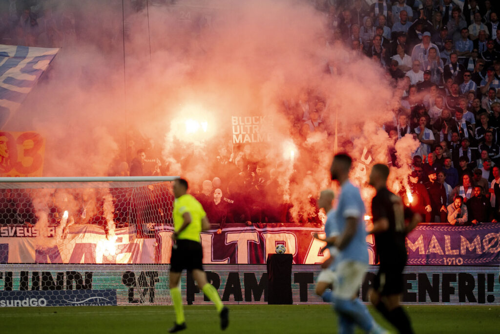 Romerlys hos Malmös fans