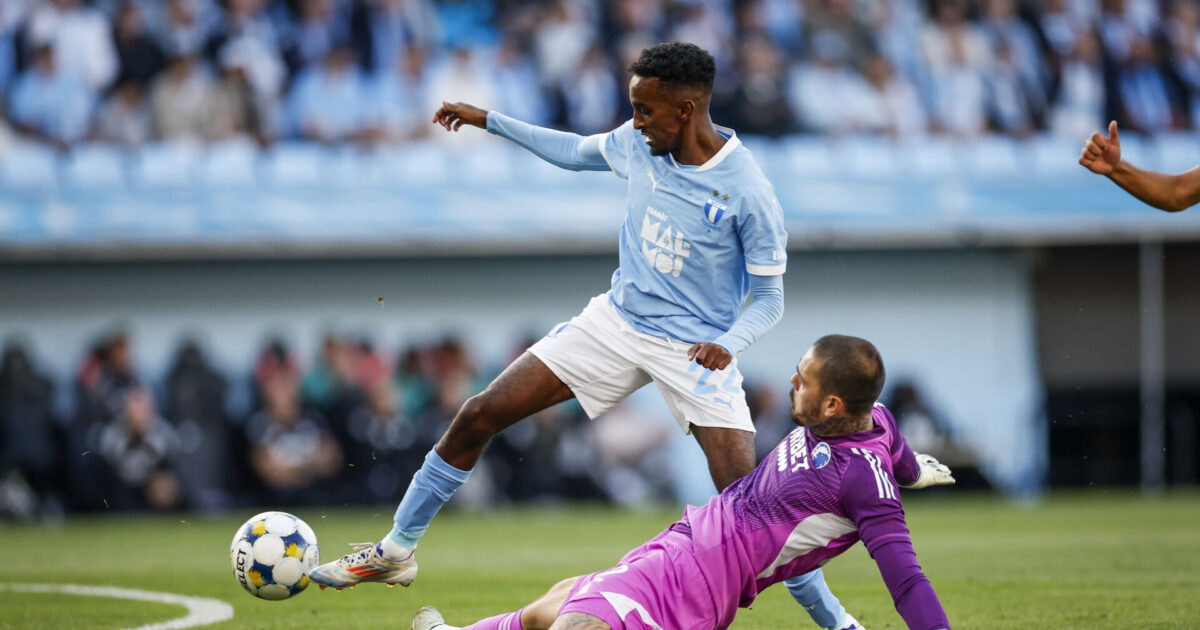 Pas på, FCK: Malmö-profil er ‘on fire’ Foto: Andreas Hillergren/Scanpix 2025