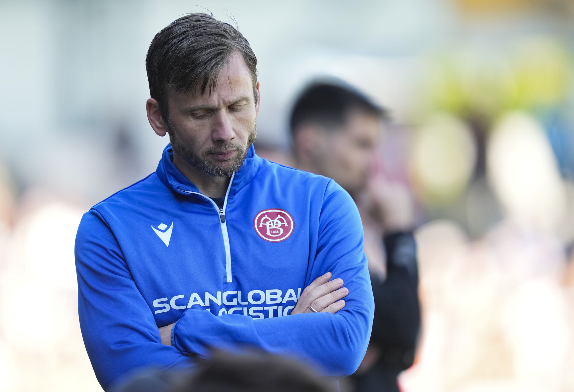 Mathias Haugaasen under sin ti di AaB.