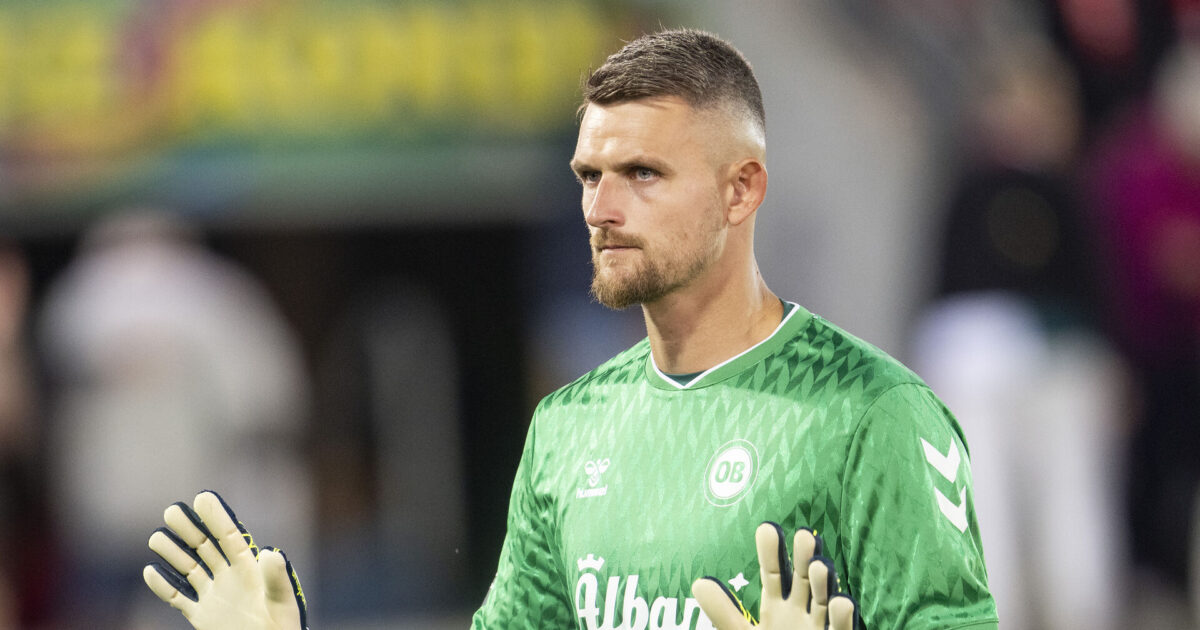 OB-keeper efter lussing: Vi bliver kørt ud af klædet Foto: Frank Cilius/Ritzau Scanpix