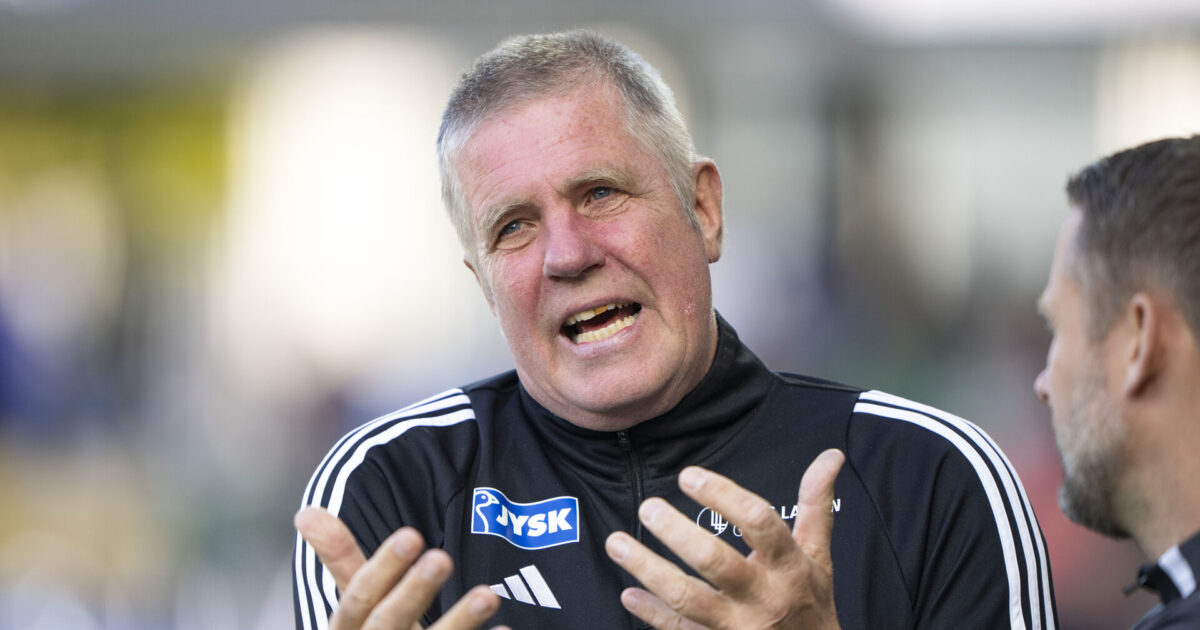 Kent Nielsen har irettesat assistent: Det var forkert Foto: Bo Amstrup/Ritzau Scanpix