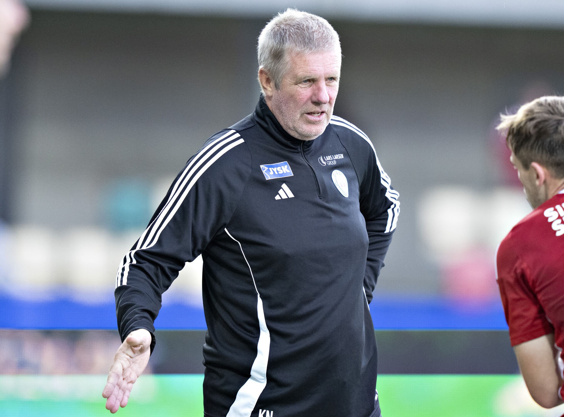 Kent Nielsen på sidelinjen