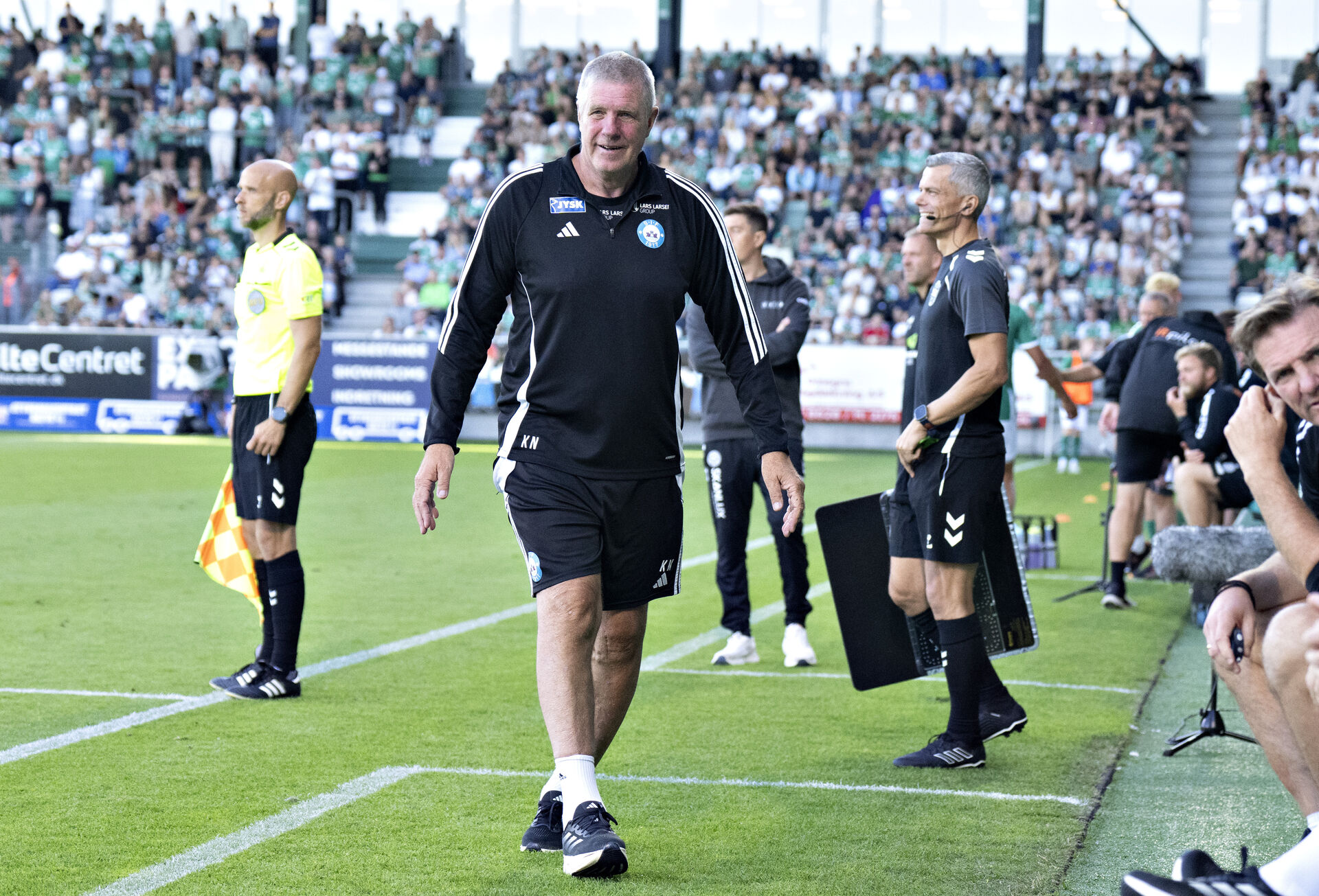 Kent Nielsen under Silkeborg IF's sejr over Viborg FF.