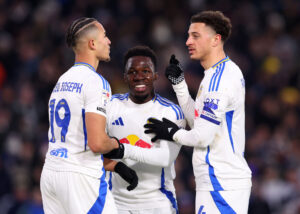 Mateo Joseph, Wilfired Gnonto og Ethan Ampadu for Leeds United