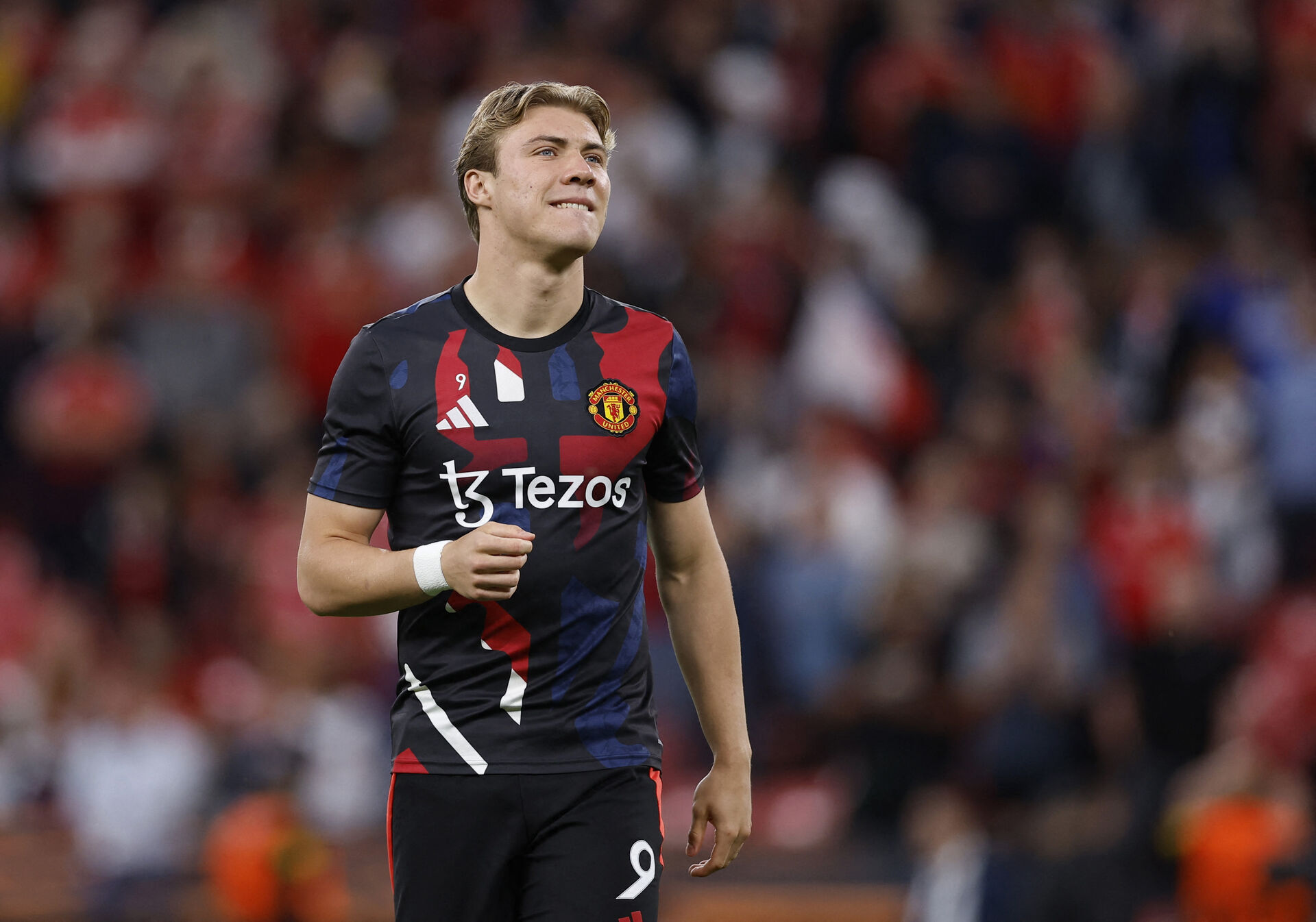 Højlund udeladt af United-truppen igen Foto: Vincent West/REUTERS