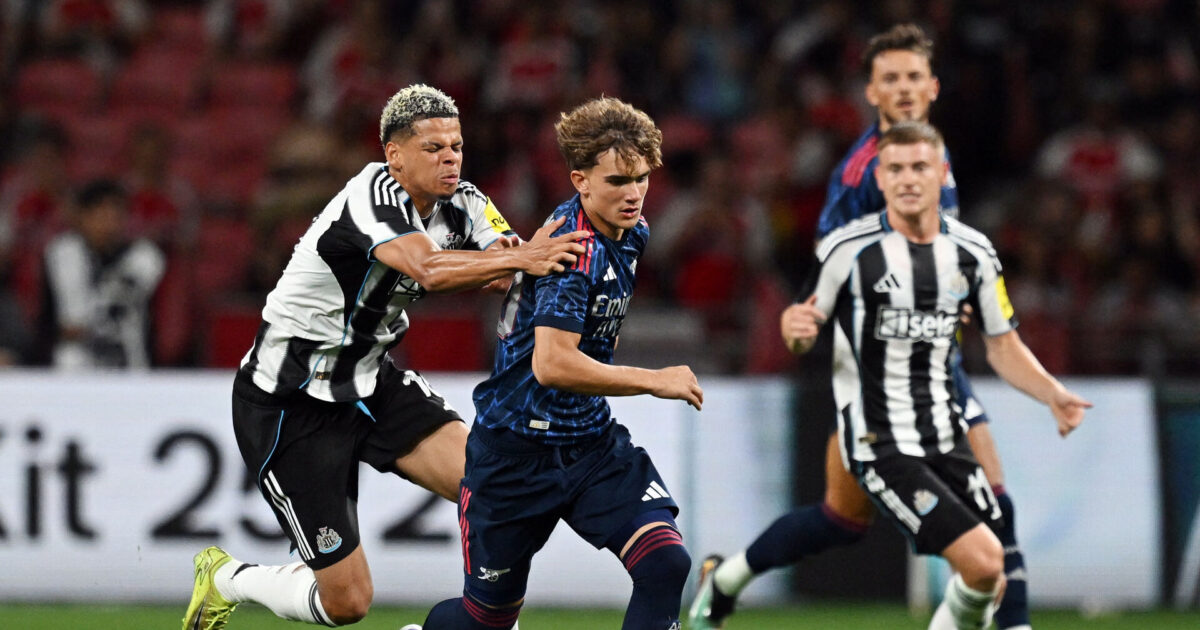 Arteta i svime over 15-årigt vidunderbarn: Det er helt utroligt Foto: Caroline Chia/REUTERS