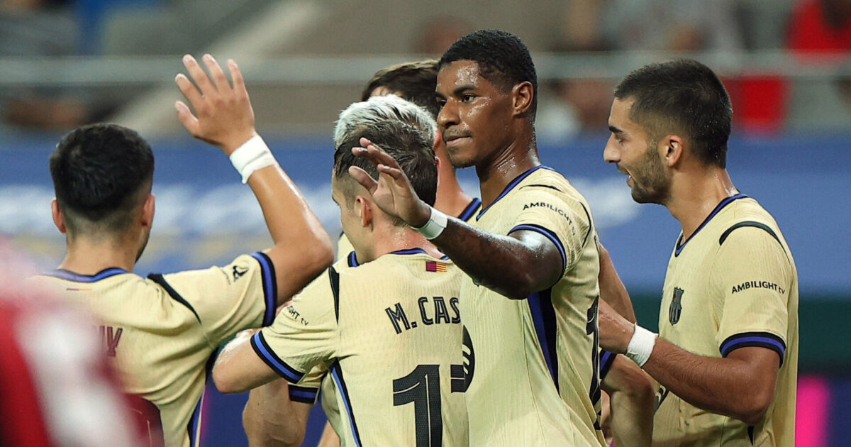 Rashford scorer første Barca-mål i stor testsejr Foto: Kim Hong-Ji/REUTERS