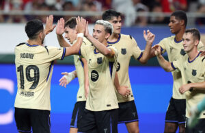 Roony Bardghji har netop scoret for FC Barcelona