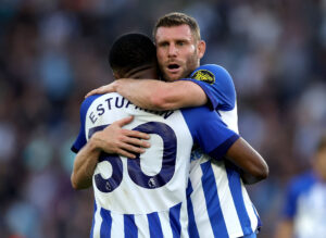 James Milner og Estupinan for Brighton