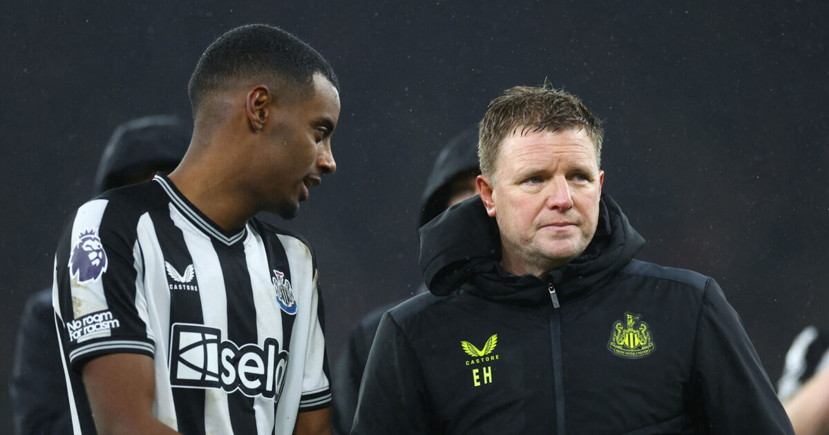 Newcastle-boss om Isak: Ved ikke, hvad der kommer til at ske Foto: Ritzau Scanpix/REUTERS