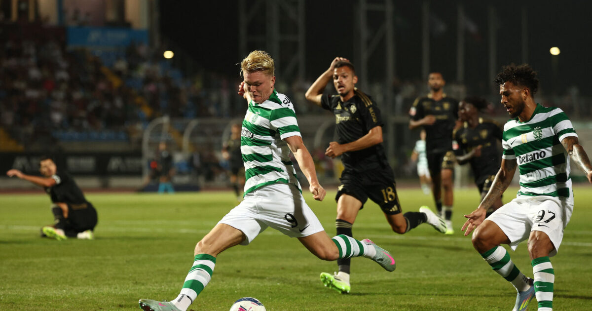 Sporting-stjerne tror på Gyökeres-afløsere: Harder vil score mange Foto: Pedro Nunes/REUTERS