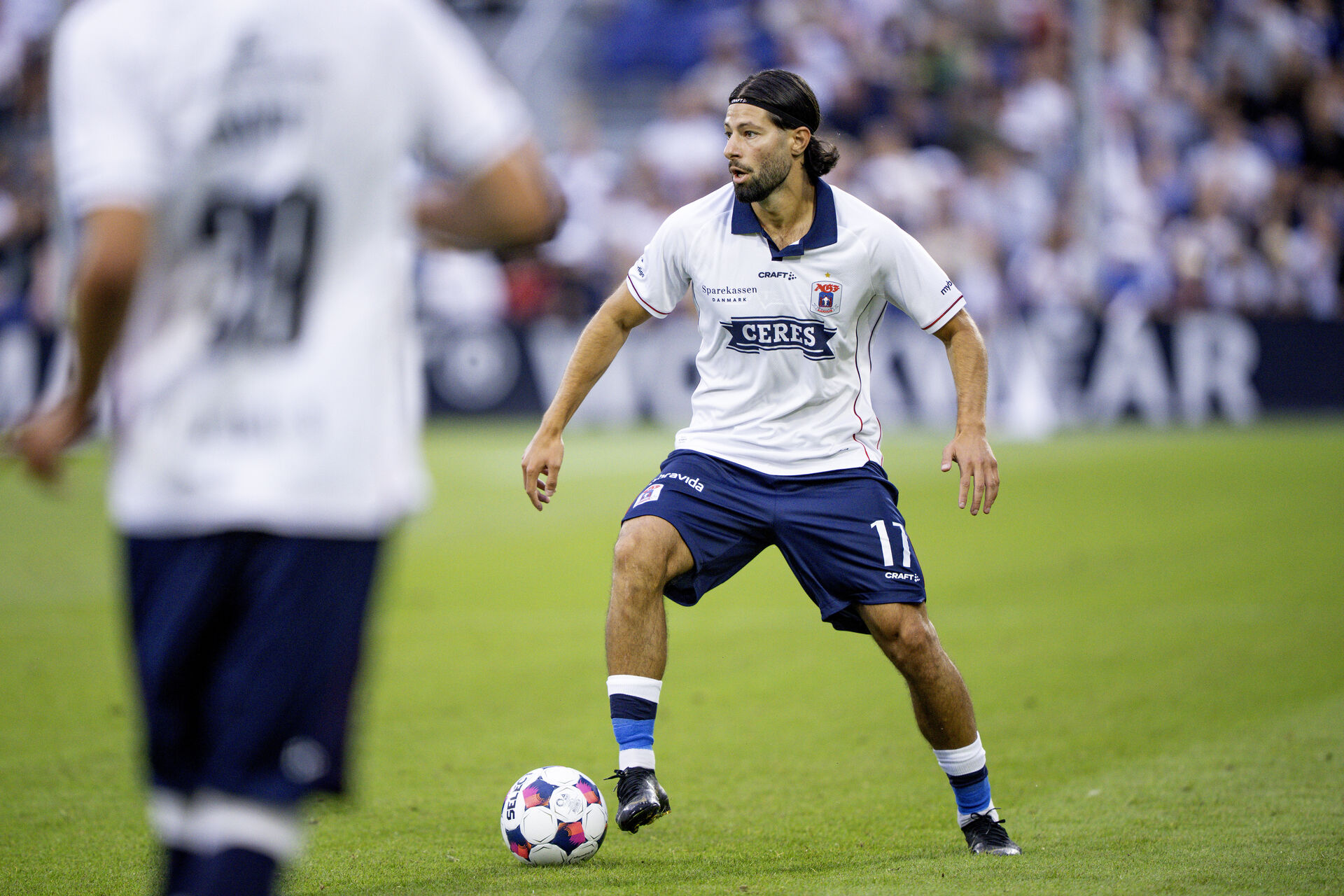 Kevin Yakob var tilbage i aktion for Irak efter to års skadeshelvede Foto: Bo Amstrup/Ritzau Scanpix