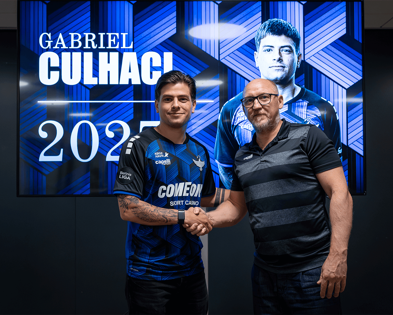 Gabriel Culhaci forlænger i HB Køge.