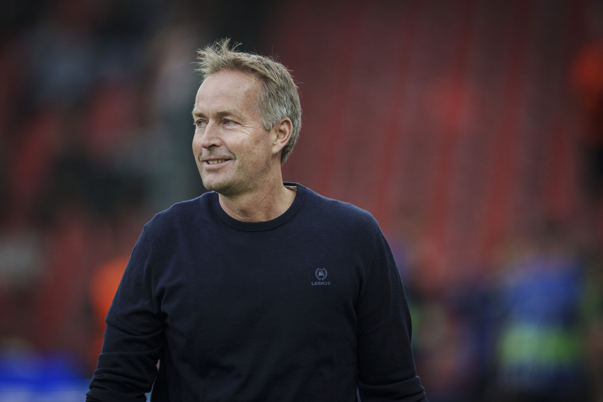 Kasper Hjulmand i Parken.