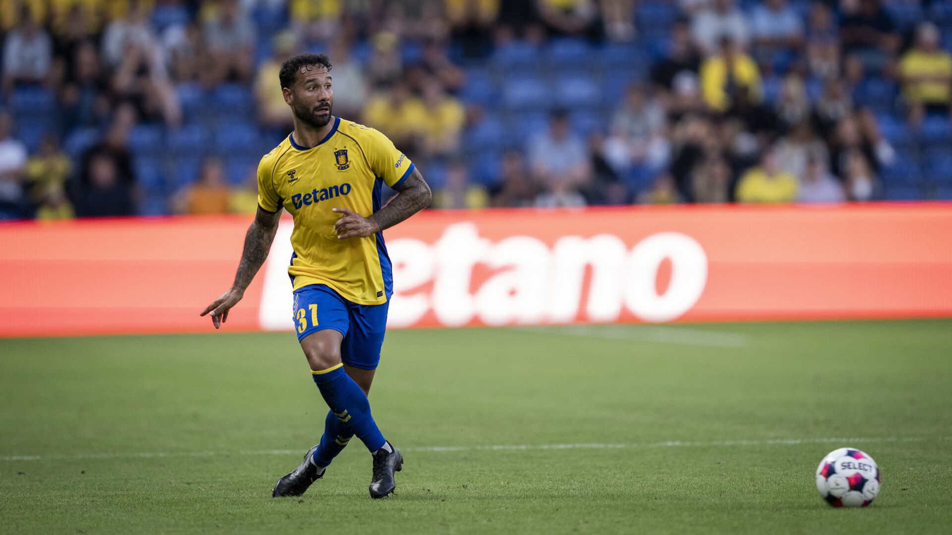 Sean Klaiber i Brøndby-trøjen