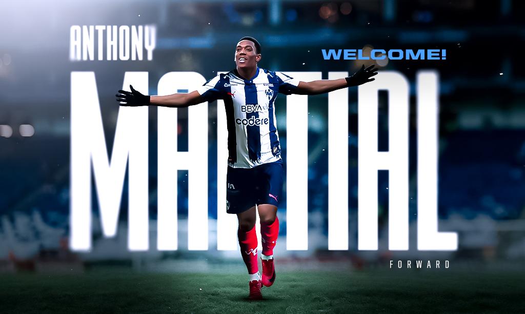 Anthony Martial præsenteres i Monterrey