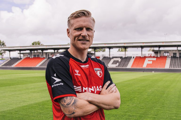 Kristian Pedersen præsenteres i FC Fredericia.