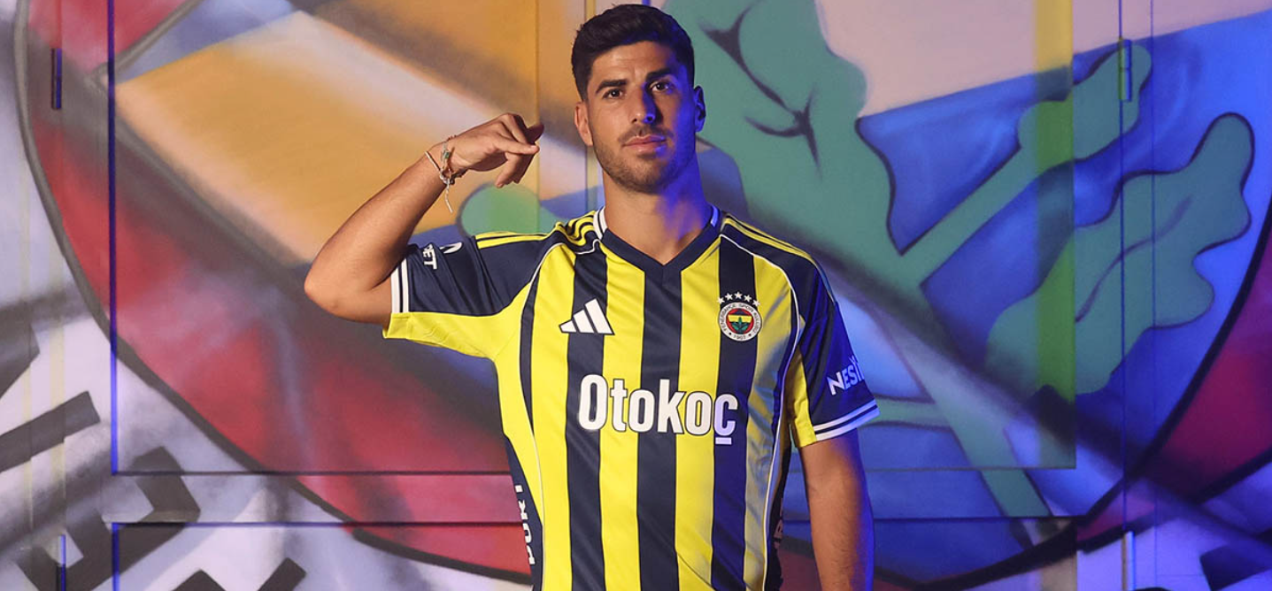Marco Asensio bliver præsenteret i Fenerbahce