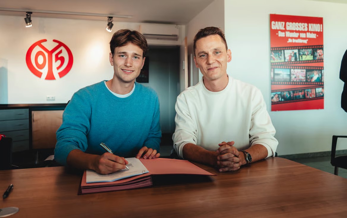 William Bøving skriver under med Mainz.