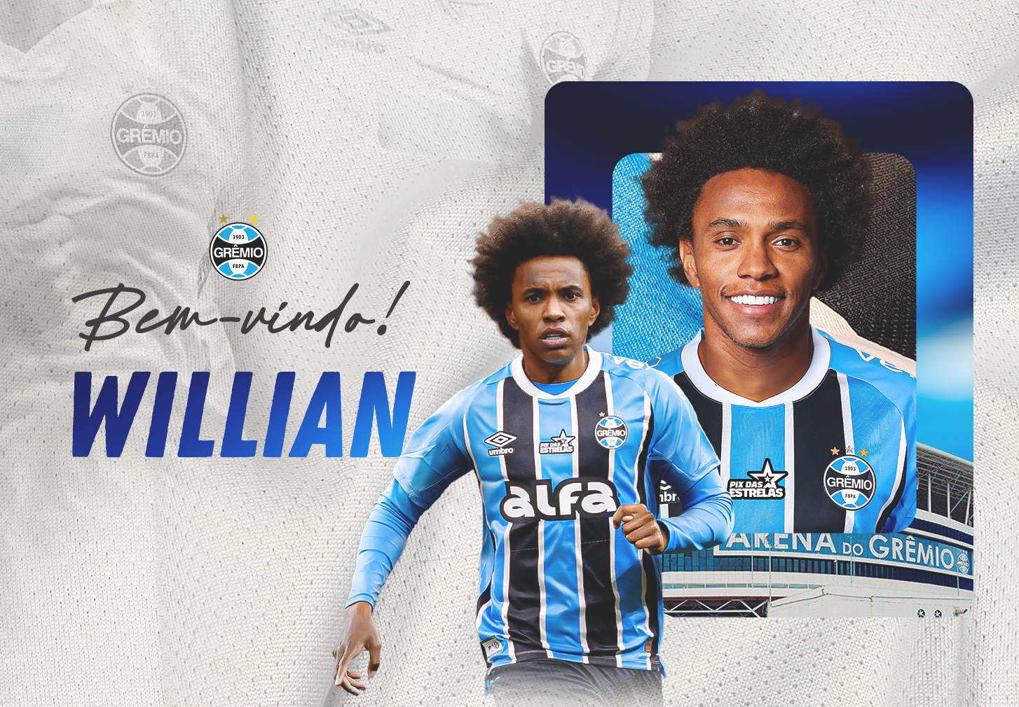 Willian præsenteret i Gremio