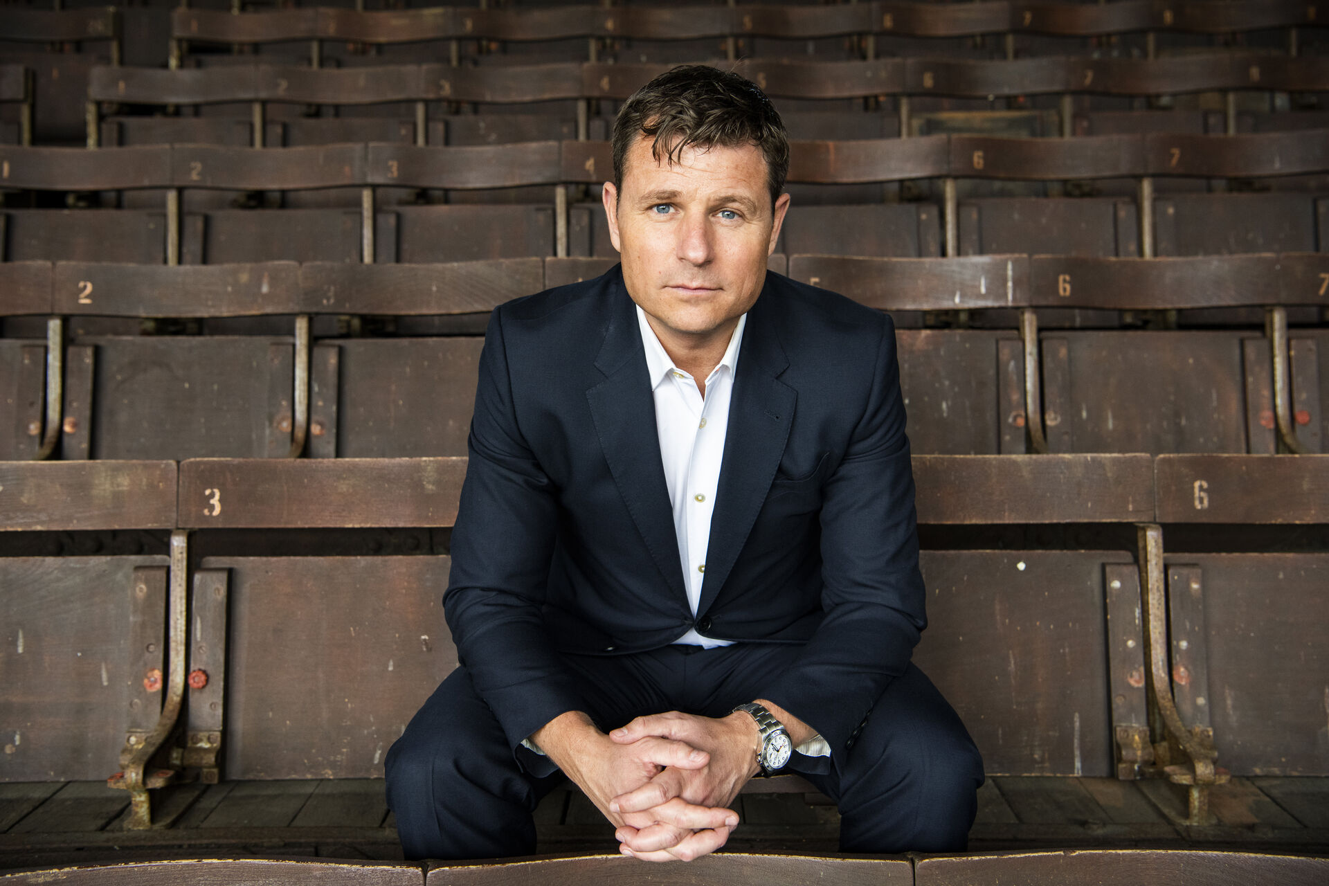 Casper Stylsvig da han var ansat i Fulham