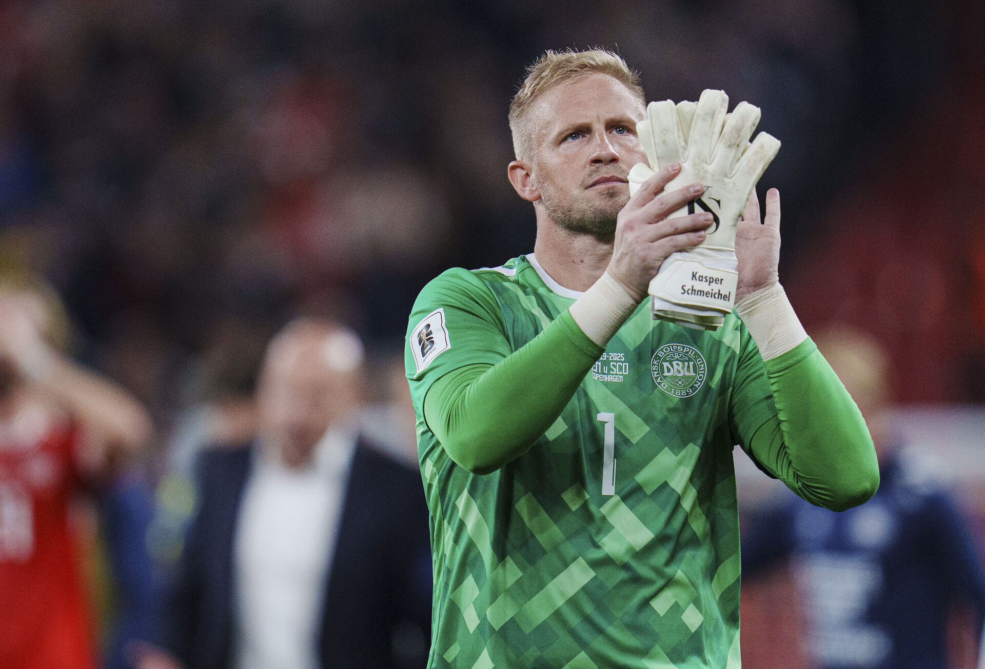 Kasper Schmeichel efter VM-kvalkampen mod Skotland