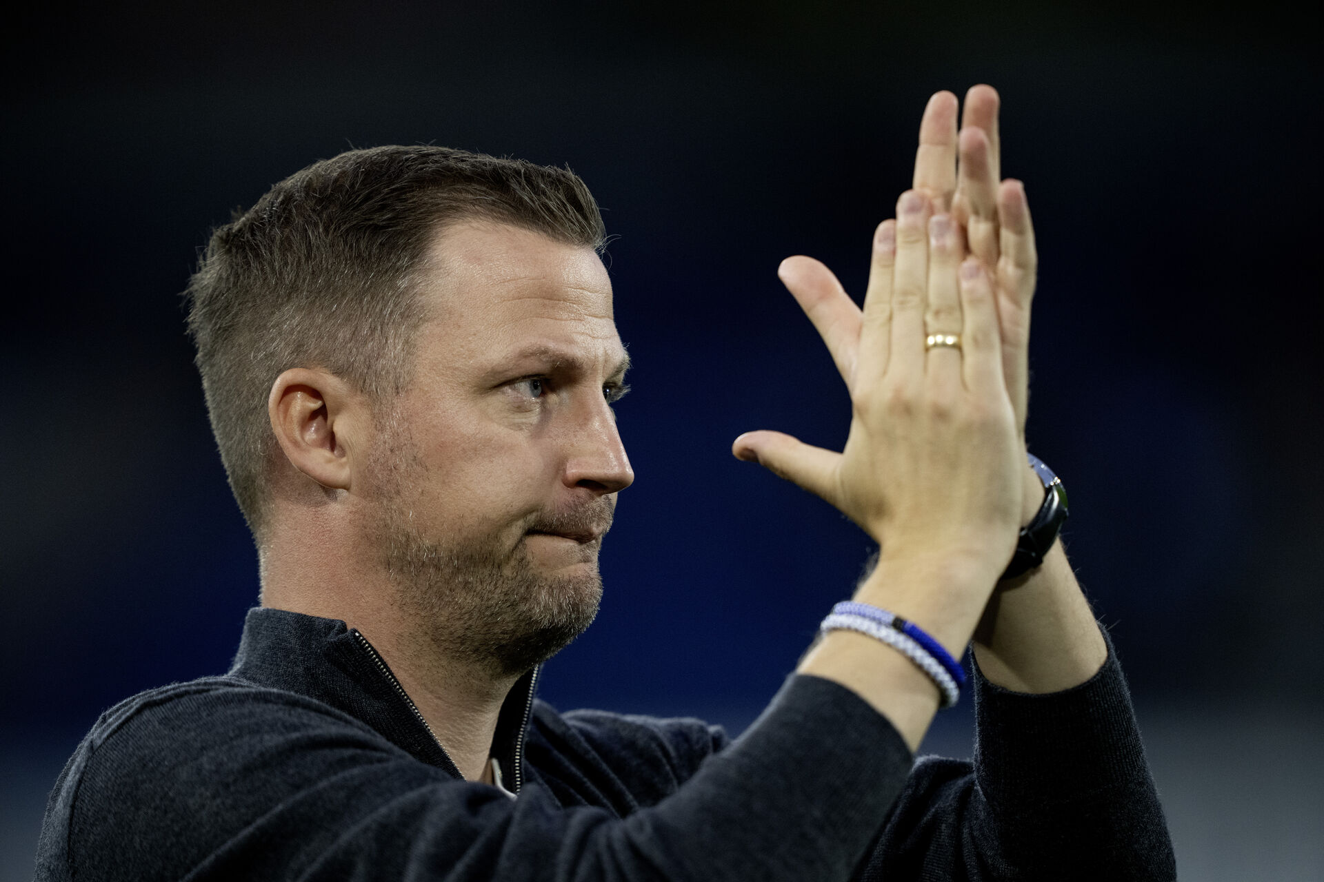 Jacob Neestrup efter kampen i den danske superliga: Randers FC - FC København