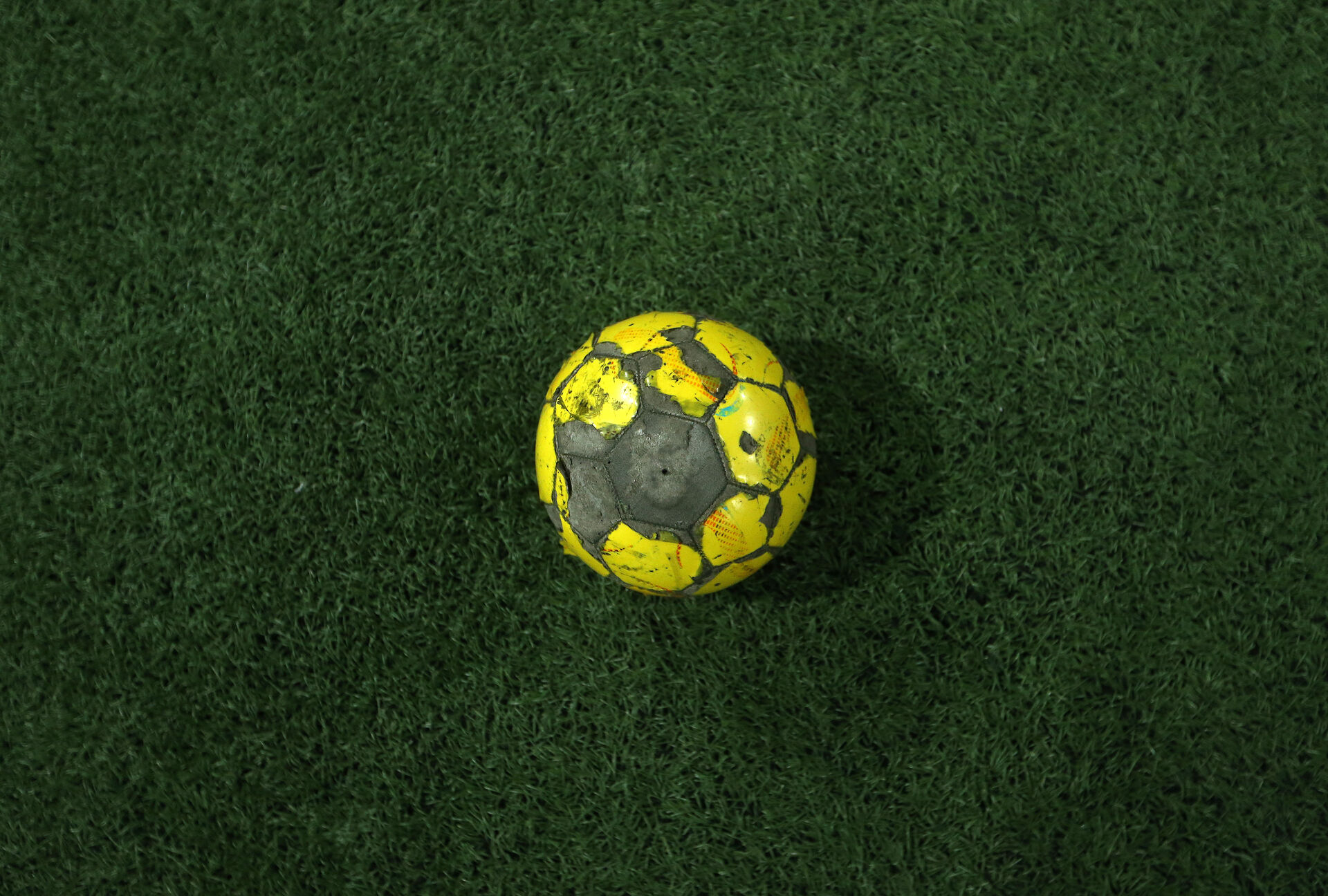 Et billede af en fodbold.