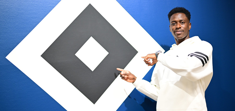 Albert Sambi Lokonga præsenteres i HSV.