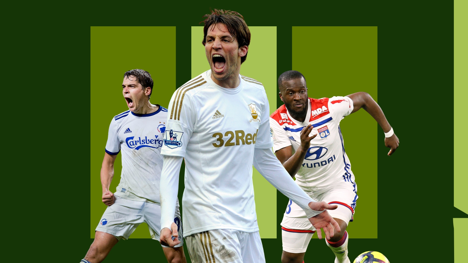 Robert Skov, Michu og Tanguy Ndombele er one season wonders