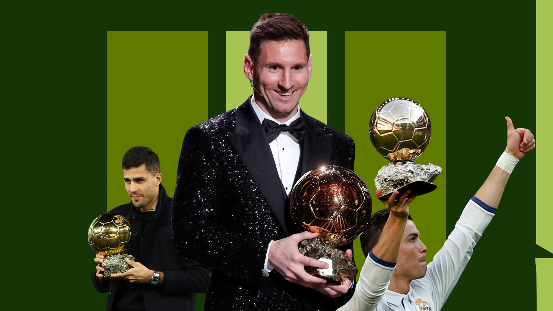 Hvem har vundet Ballon d'Or flest gange? Messi, Ronaldo eller en tredje?