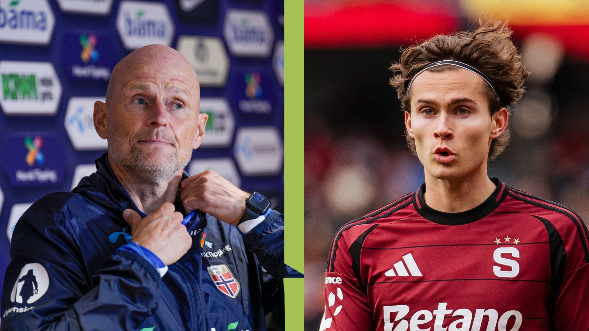 Collage med Ståle og Markus Solbakken