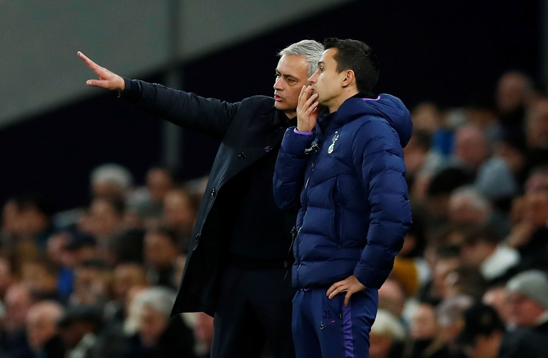 João Sacramento sammen med José Mourinho i tiden i Tottenham.